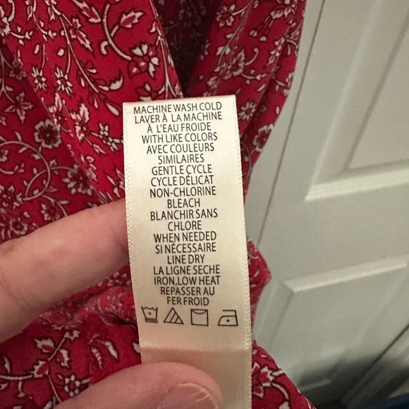 NWT Max Studio red mid-length dress - Picture 6 of 8